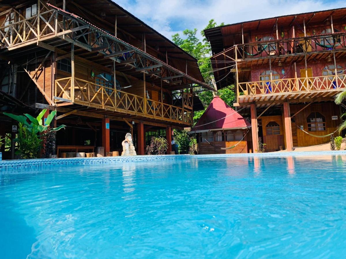 Madera Labrada Lodge Ecologico Tarapoto Exterior foto