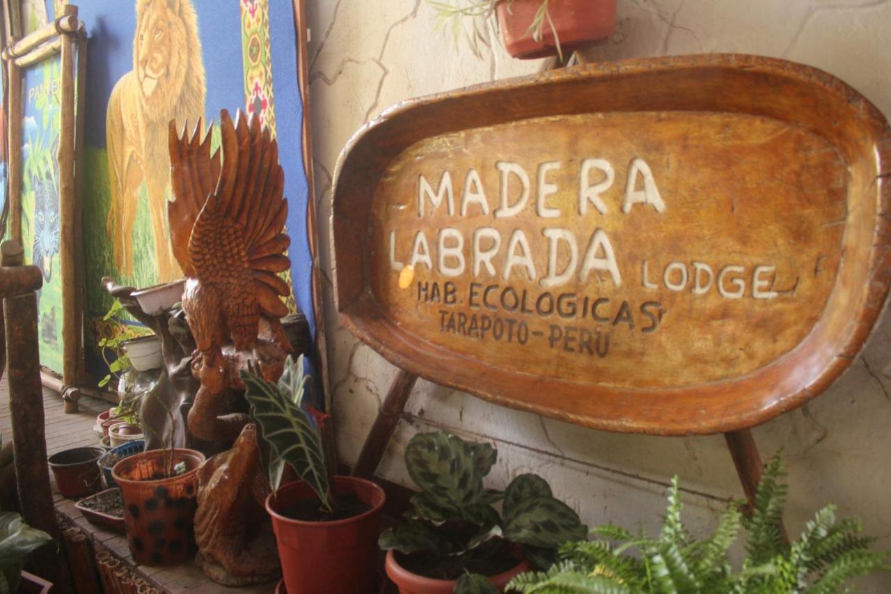 Madera Labrada Lodge Ecologico Tarapoto Exterior foto